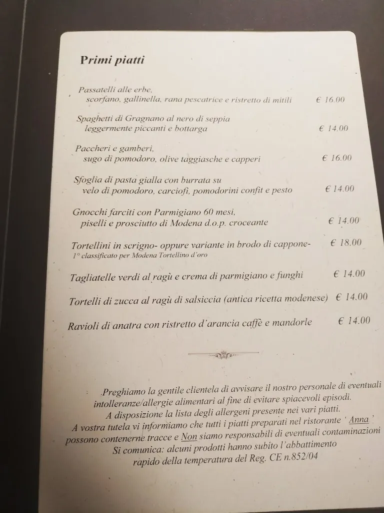Menu_Ristorante Anna_Provincia di Modena_image_2