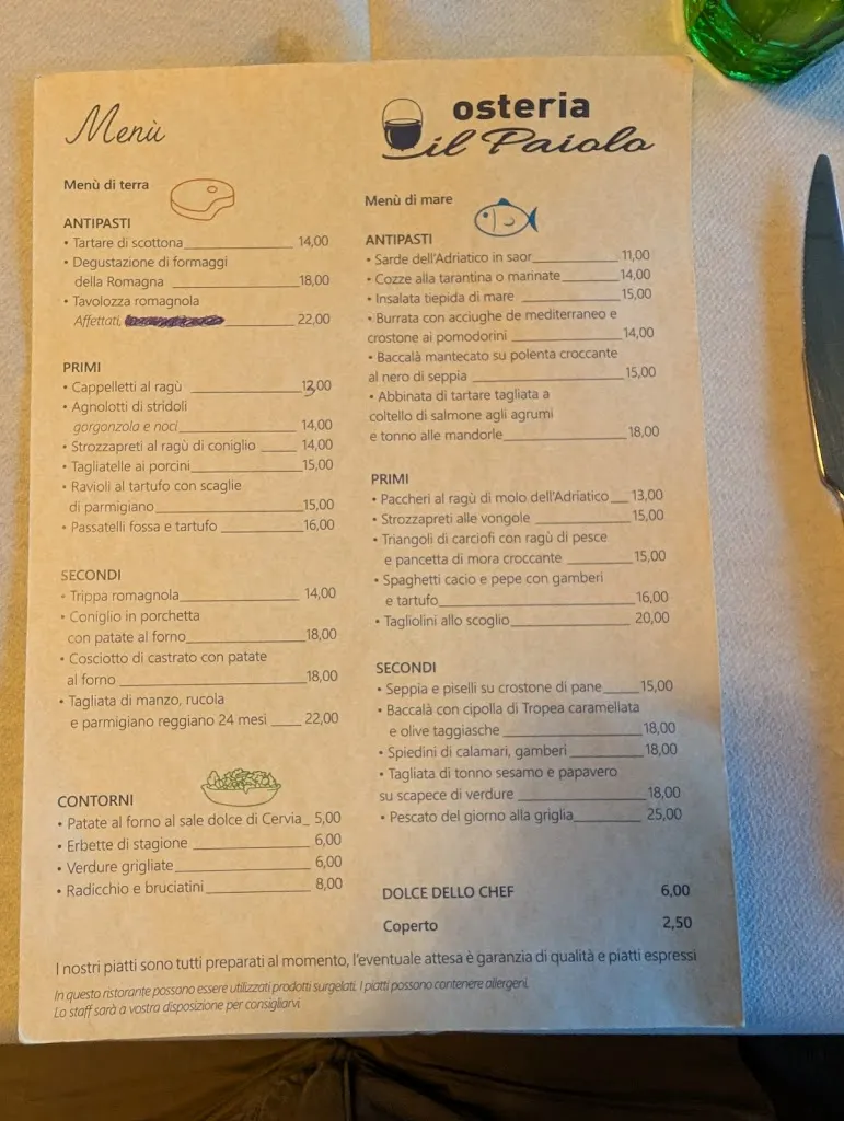 Menu_Osteria Il Paiolo_Provincia di Ravenna_immagine_1