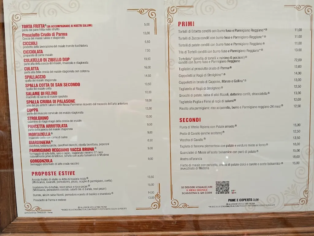 Menu_Trattoria Corrieri_Provincia di Parma_immagine_1