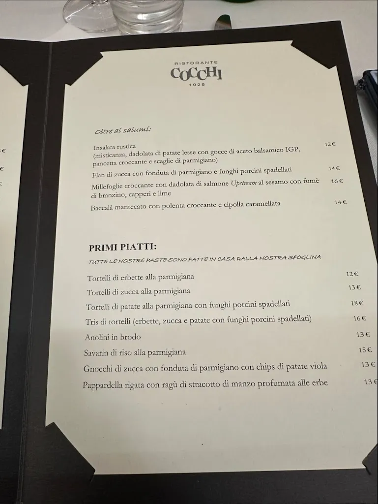 Menu_Ristorante Cocchi - Trattoria Tipica Parmigiana dal 1925_Provincia di Parma_image_3