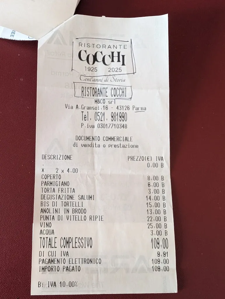 Martin Rosenthal_Ristorante Cocchi - Trattoria Tipica Parmigiana dal 1925_Provincia di Parma_review