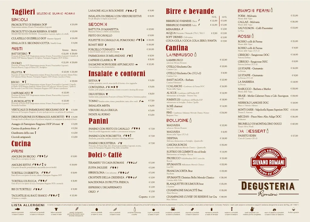 Menu_Degusteria - Silvano Romani_Provincia di Parma_image_2