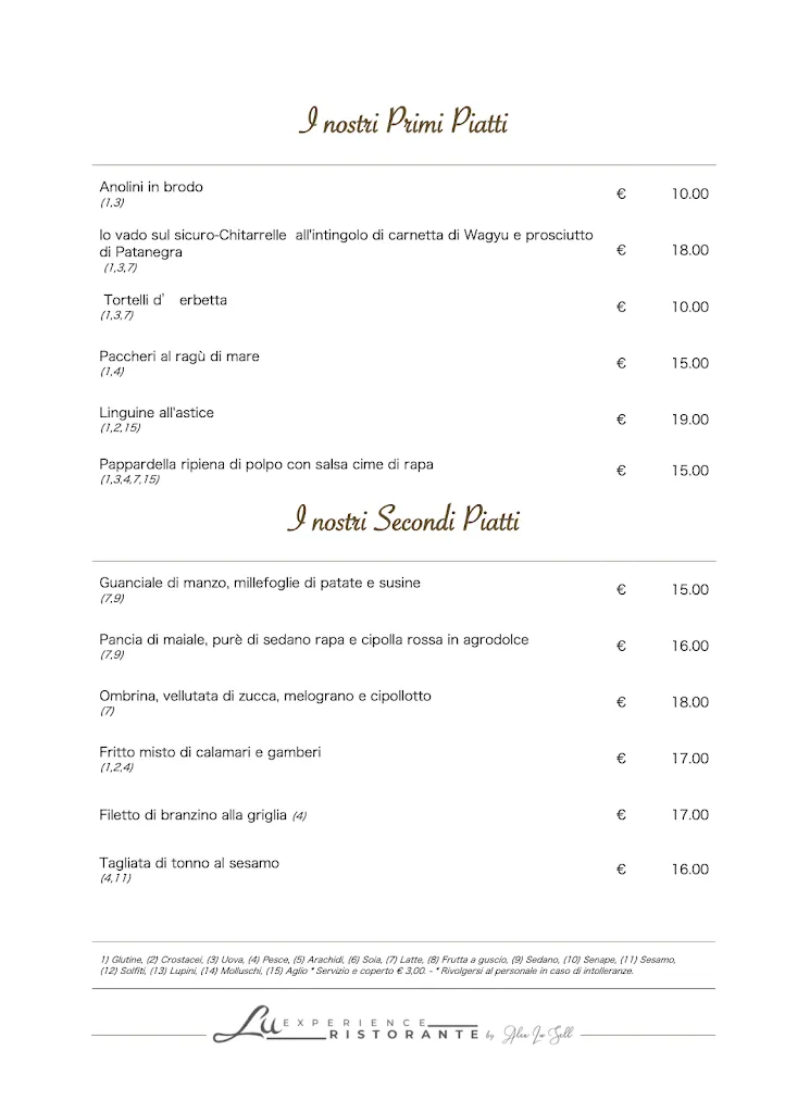 Menu_Lu Experience Ristorante_Provincia di Parma_immagine_2