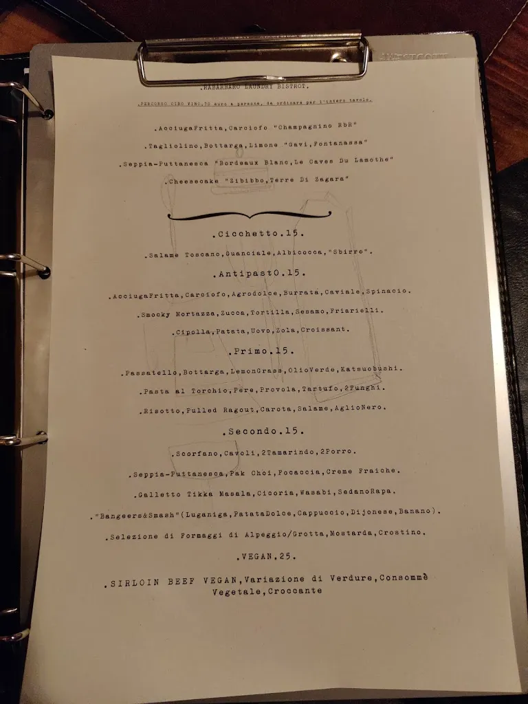 Menu_Rabarbaro. Lavanderia Di Cucina Gagliarda._Provincia di Piacenza_image_4