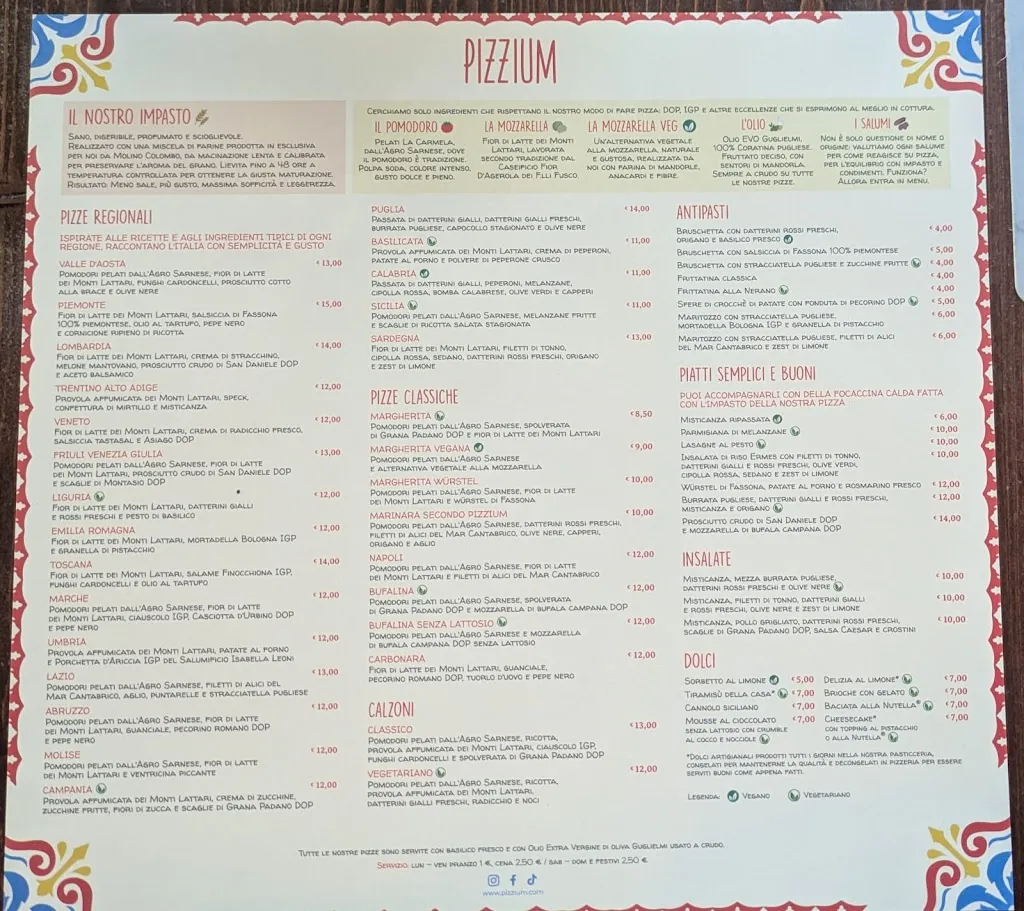 Menu_Pizzium - Piacenza_Provincia di Piacenza_image_1