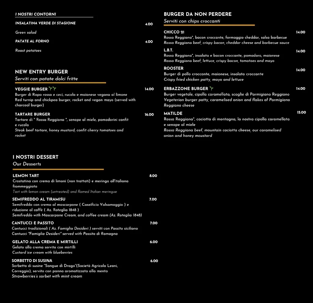 Menu_Matilde Bistrot_Provincia di Reggio Emilia_immagine_2