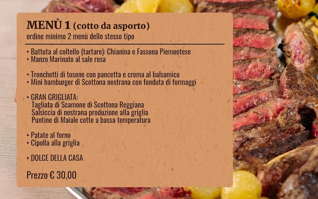 Menu_Osteria del Macellaio da Fornaciari_Provincia di Reggio Emilia_immagine_1