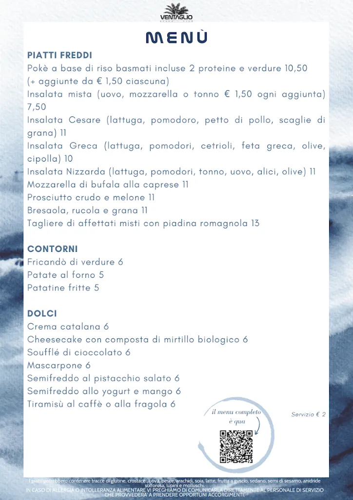 Menu_Bagno Ventaglio 66 Punta Marina Ravenna_Punta Marina_image_4