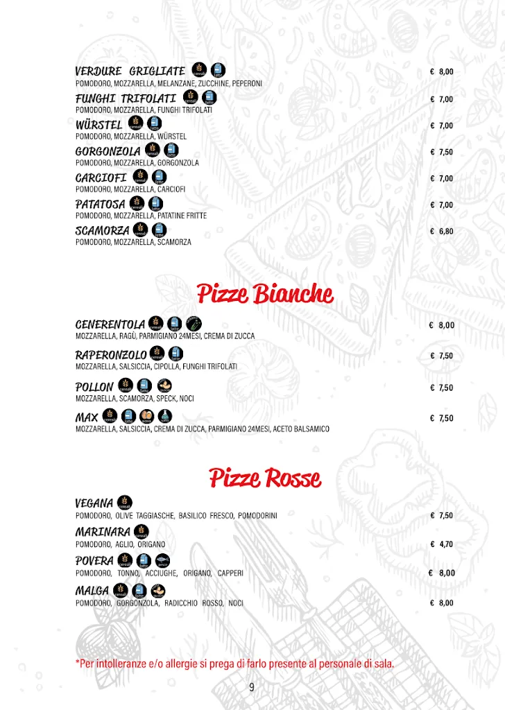 Menu_Il Mascalzone pizzeria con cucina_Renazzo_immagine_1