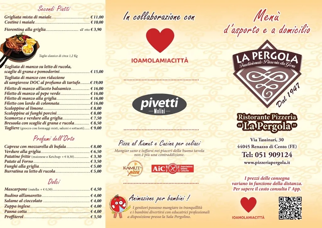 Menu_Pizzeria Ristorante 