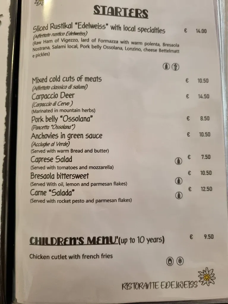 Menu_Albergo Ristorante Edelweiss_Riale_image_3