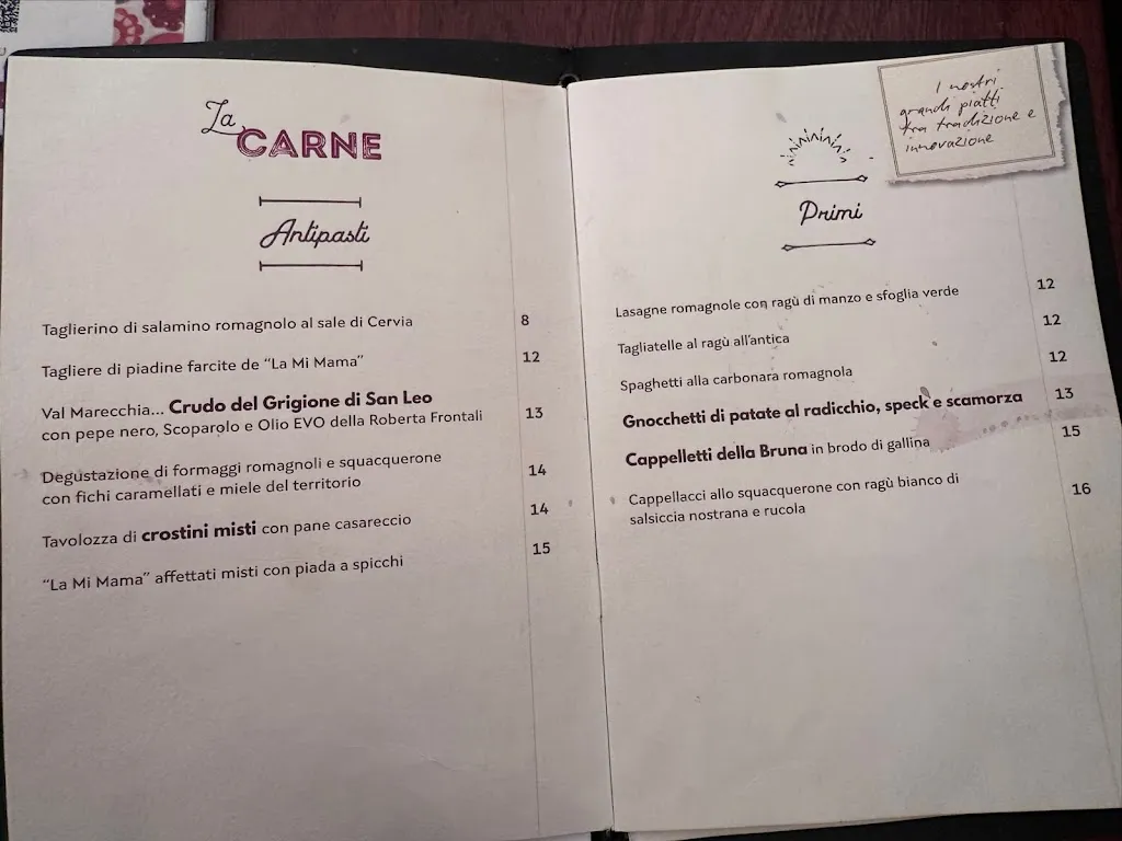 Menu_La Mi Mama_Provincia di Rimini_image_1