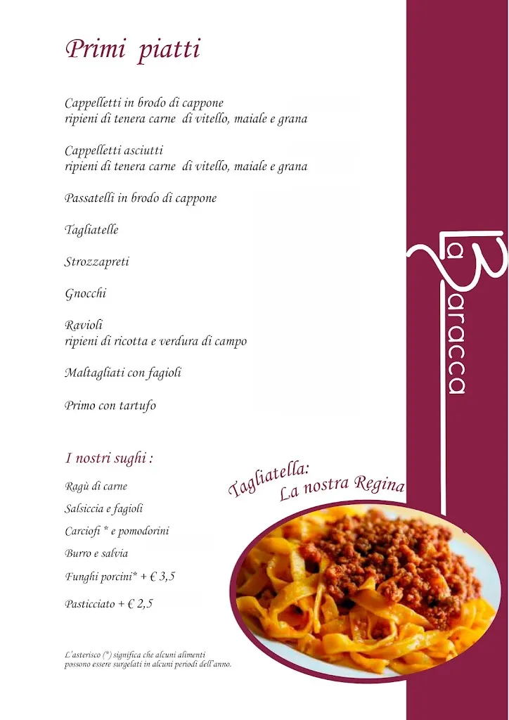 Menu_La Baracca ristorante Cucina Tipica romagnola-Camere-a-Rimini.._Provincia di Rimini_image_2