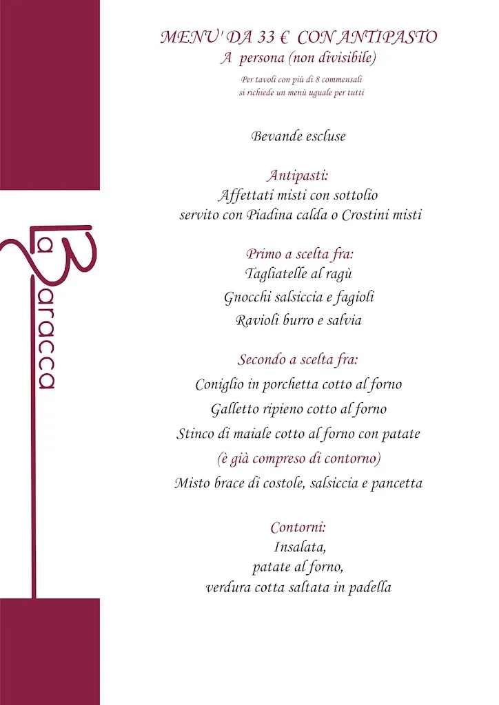 Menu_La Baracca ristorante Cucina Tipica romagnola-Camere-a-Rimini.._Provincia di Rimini_image_4