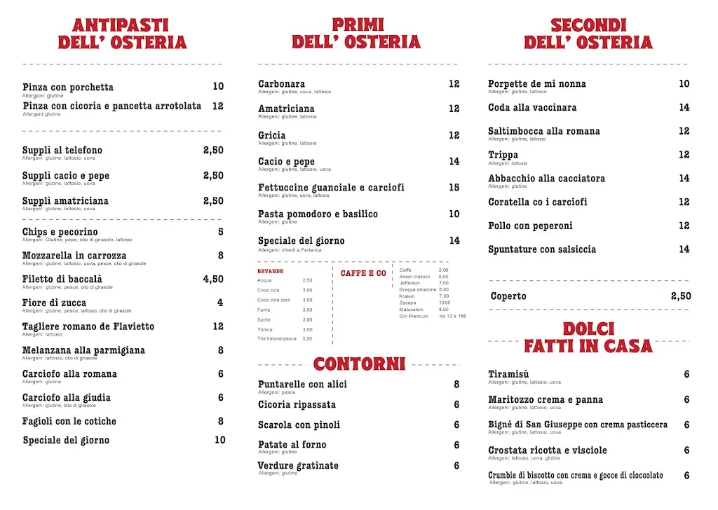 Menu_Daje Vá | Osteria Romana_Provincia di Rimini_image_1
