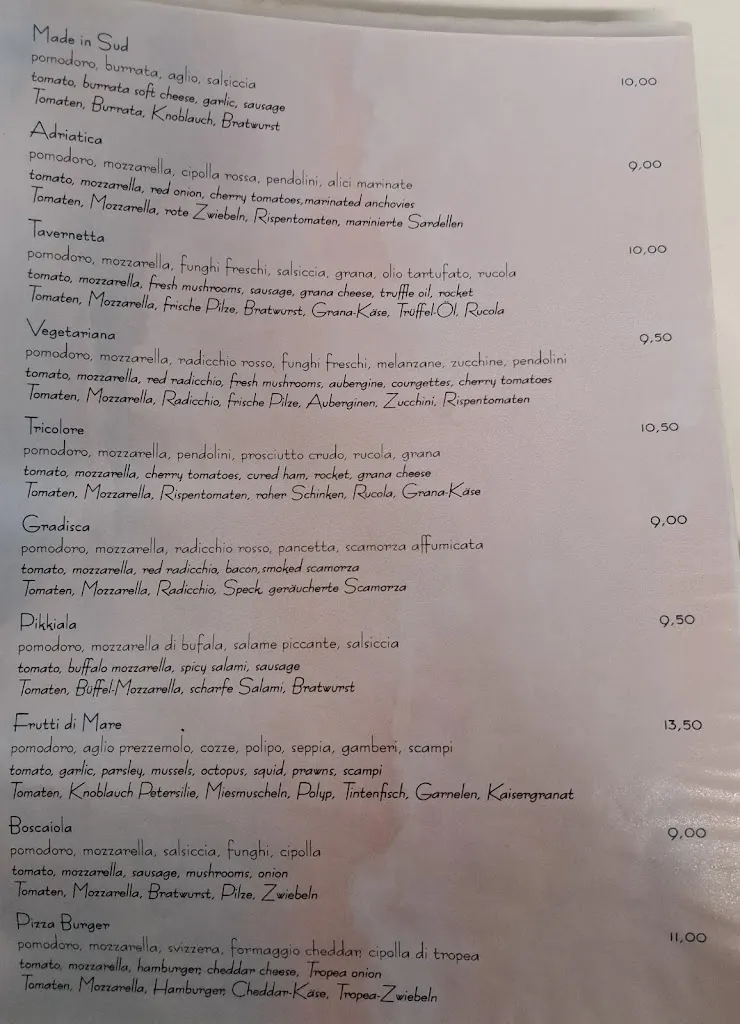 Menü_Ristorante La Tavernetta sul Mare_Provincia di Rimini_Bild_2