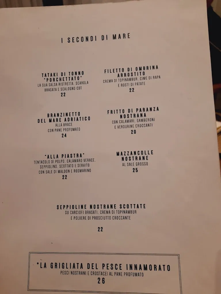 Menu_Ristorante Il Pesce Innamorato_Provincia di Rimini_image_1