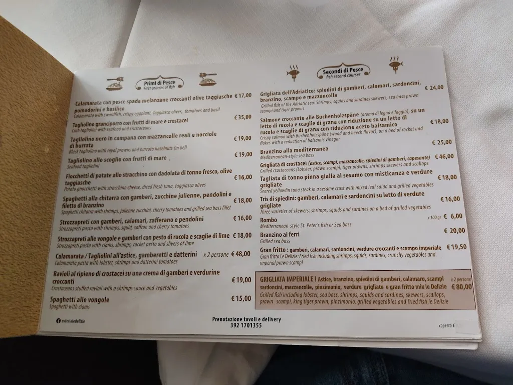 Menu_Osteria Le Delizie_Provincia di Rimini_immagine_1