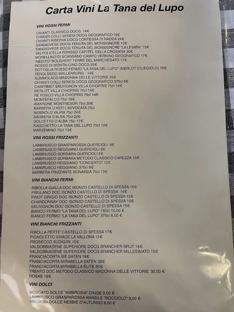 Menu_La Tana Del Lupo_Riolunato_image_1