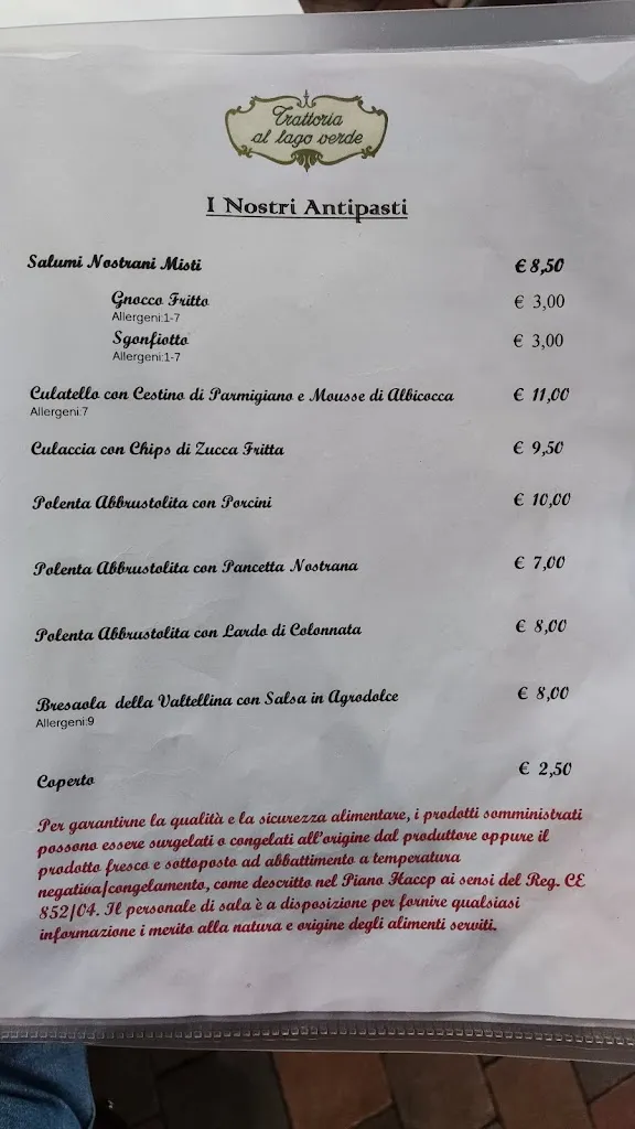 Menu_Trattoria al Lago Verde_Reggiolo_image_4