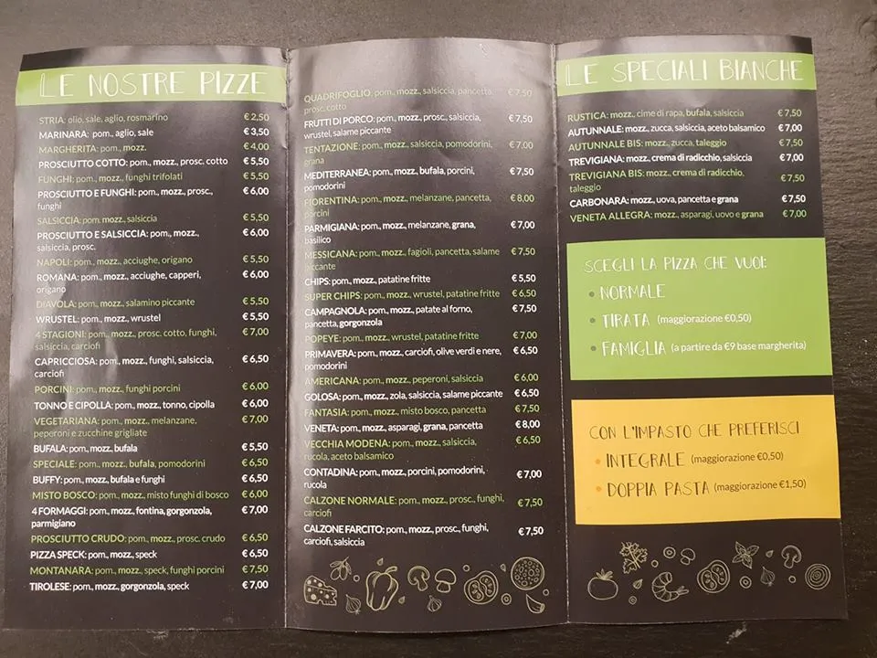 Menu_Pizzeria al Taglio Nuovo Quadrifoglio Reggiolo_Reggiolo_image_1