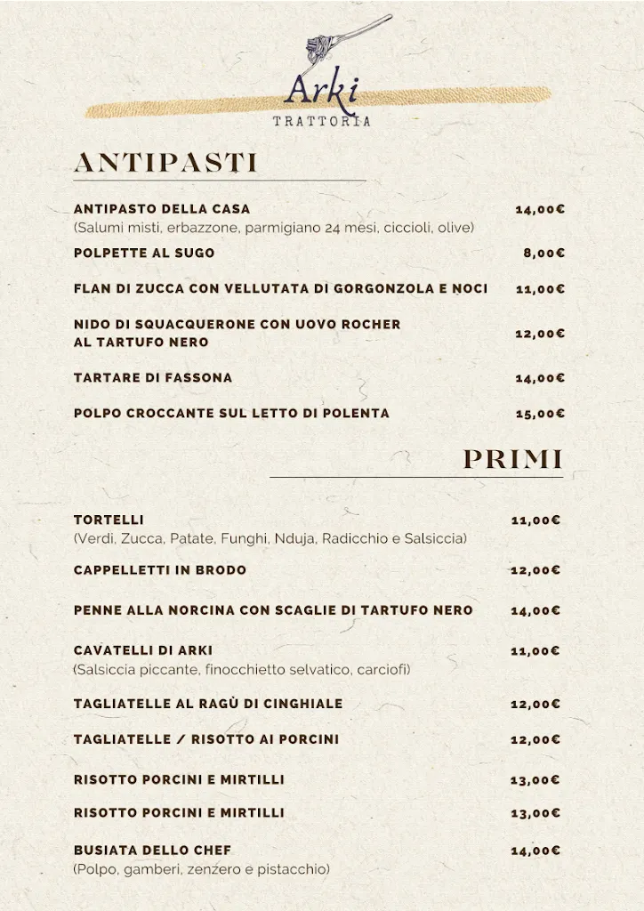 Menu_Arki Trattoria_Roncocesi_image_1