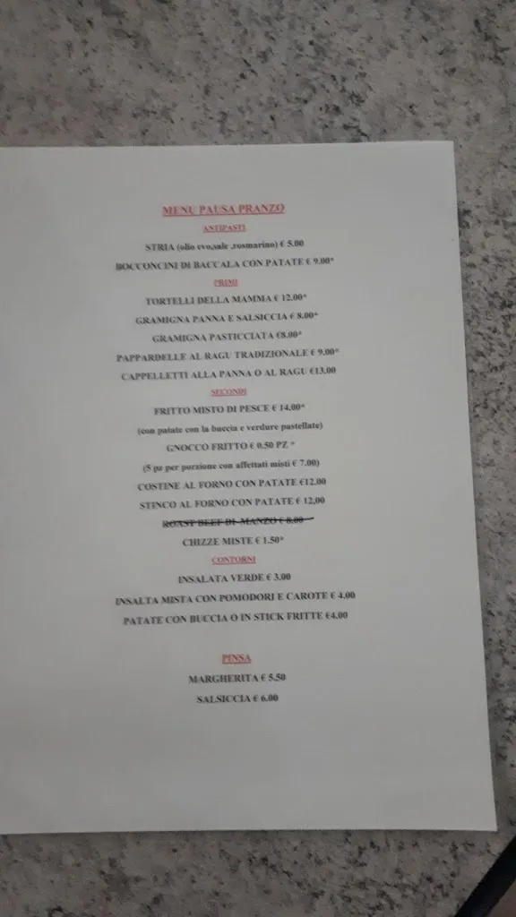 Menu_Osteria del Pescatore - Bar Ristorante sui Laghi di Pieve Reggio Emilia_Roncocesi_image_2