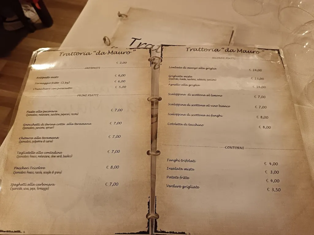 Menu_Trattoria Da Mauro Teramo_Provincia di Teramo_image_4