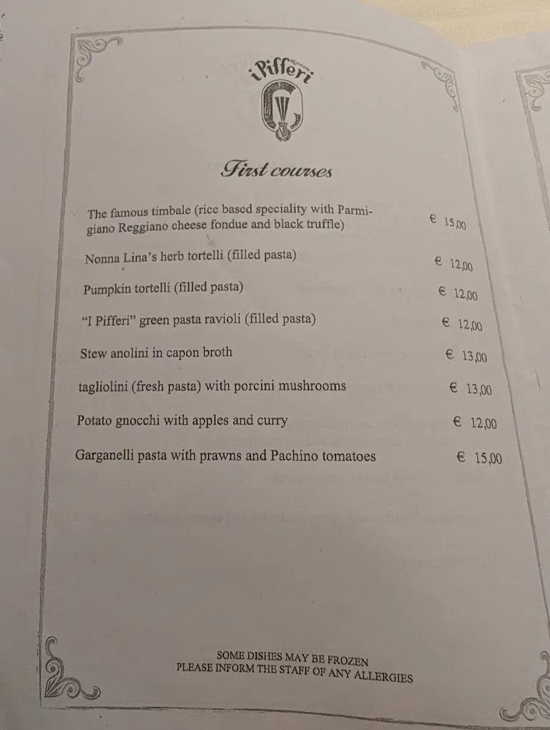 Menu_Ristorante I Pifferi_Sala Baganza_image_1