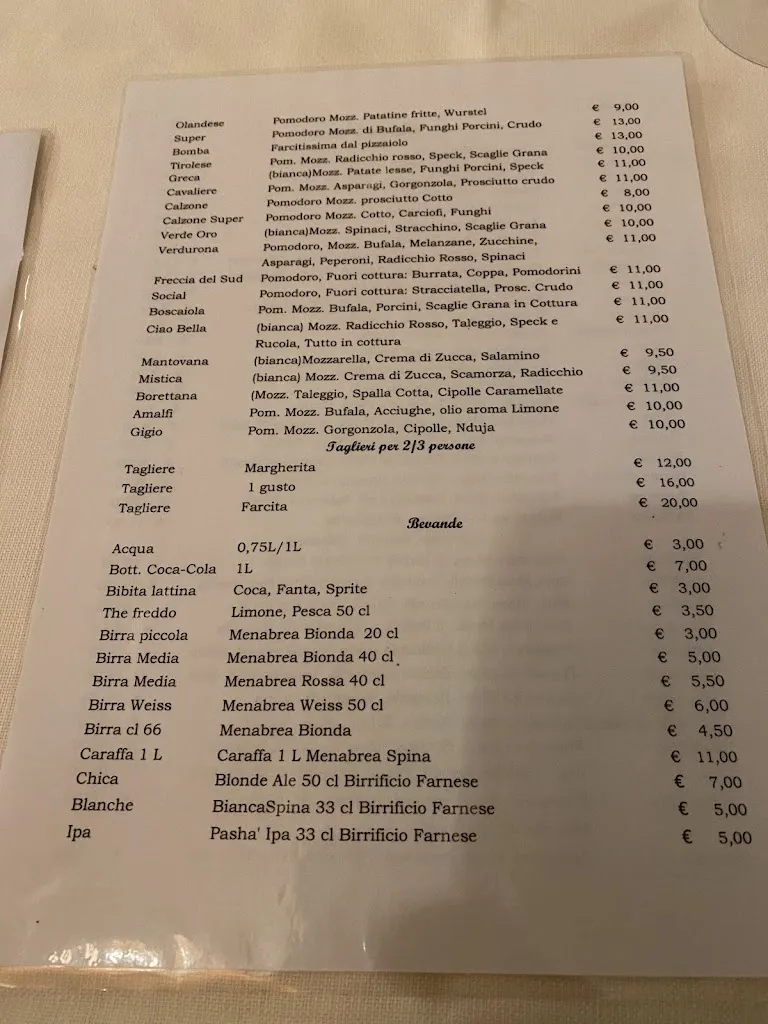 Menu_Trattoria Pizzeria La Sevra_Sala Baganza_image_4