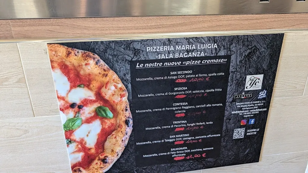 Menu_Maria Luigia Pizzeria Sala Baganza_Sala Baganza_image_1