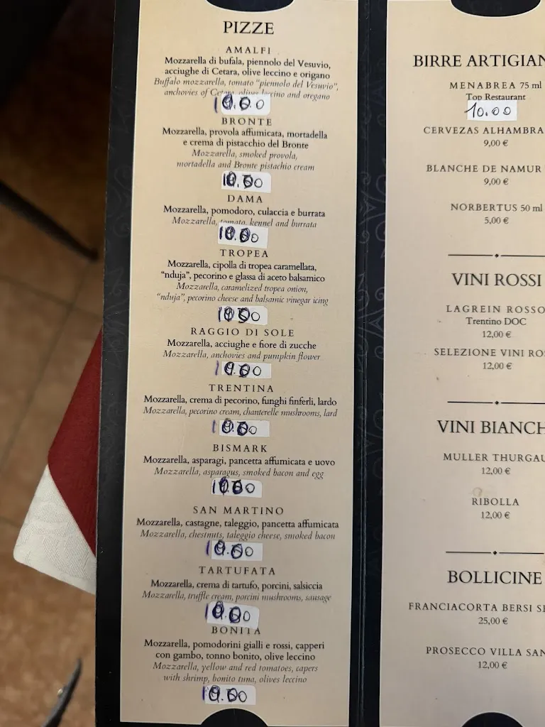 Menu_Maria Luigia Pizzeria Sala Baganza_Sala Baganza_image_2