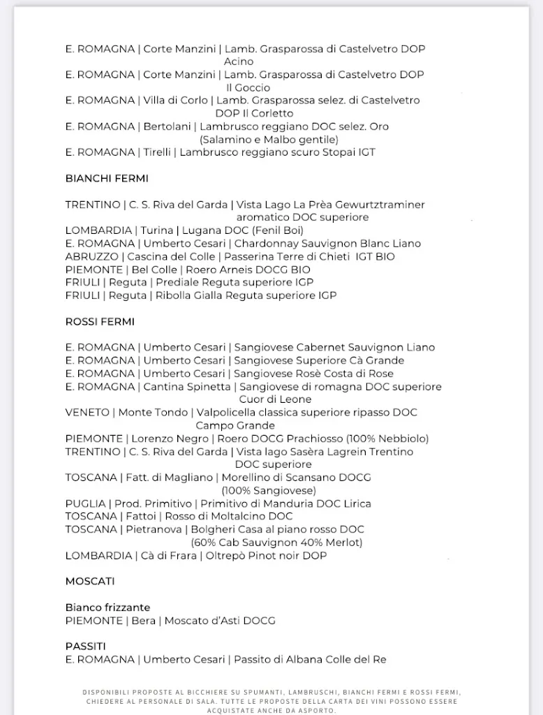 Menu_La cucina di casa - aperitivo e cena_Rubiera_image_1