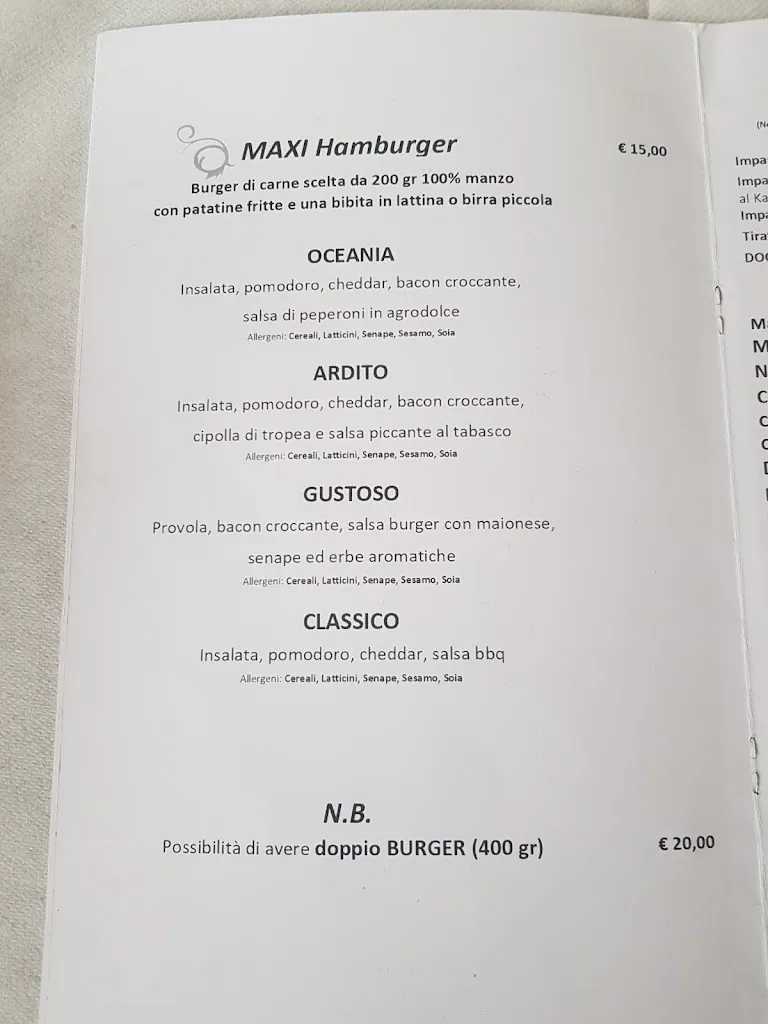 Menu_Oceania Ristorante Pizzeria, Rubiera_Rubiera_image_3