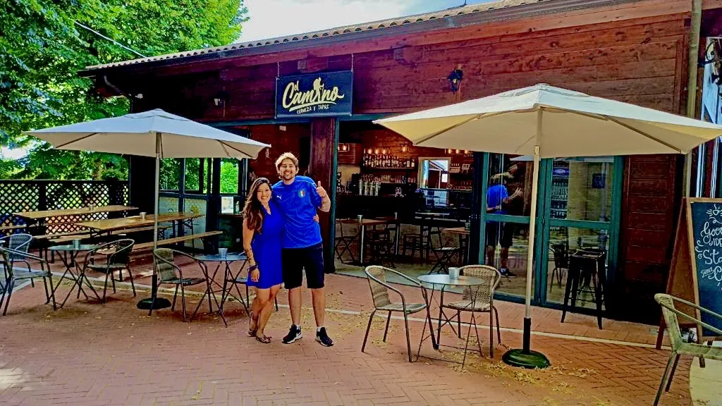 El Camino Chiosco restaurant in Saludecio