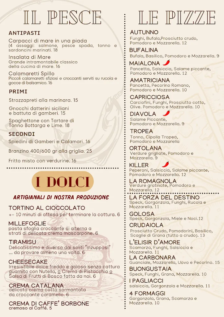 Menu_Ristorante da Tanfol - Cucina Romagnola con Vista | Fiorentina & Pizzeria a Saludecio_Saludecio_immagine_1