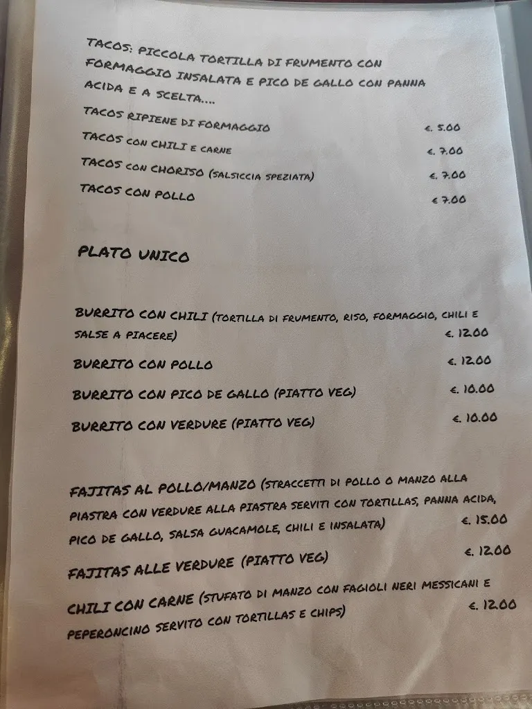 Menu_Griglieria Cucina Emiliana e Tex Mex Pinsa Le Quattro Lanterne_Salsomaggiore Terme_image_1