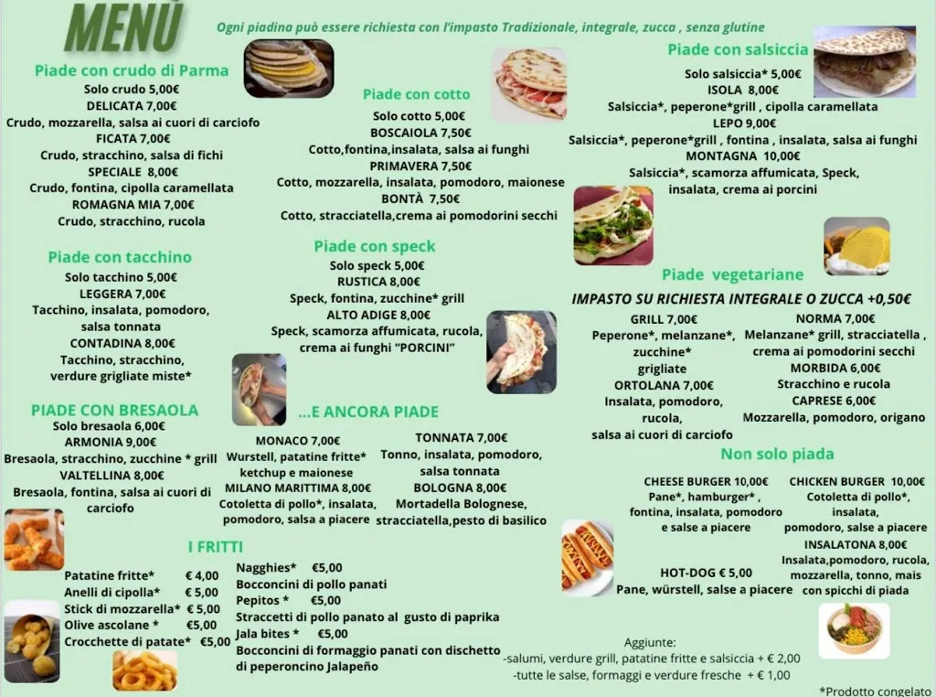 Menü_L'isola della Piada_Salsomaggiore Terme_Bild_2