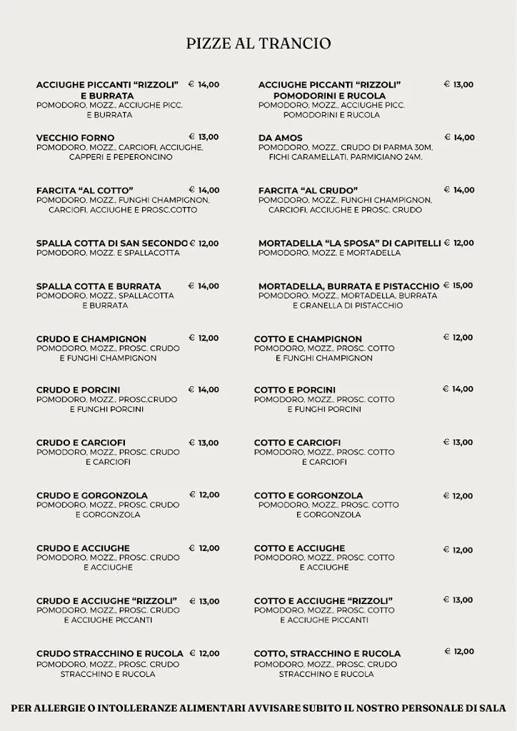 Menu_Il Vecchio Forno da Amos_Salsomaggiore Terme_image_1