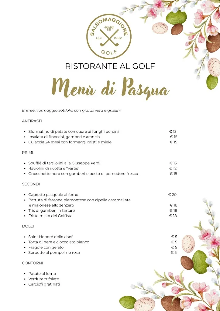 Menu_Ristorante al Golf_Salsomaggiore Terme_image_1