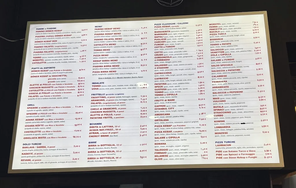 Menu_Kebab salso Istanbul city pizza kebab 2 salsomaggiore_Salsomaggiore Terme_image_1