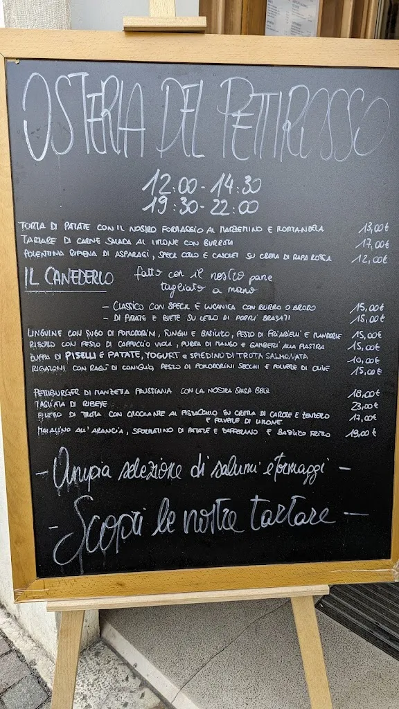 Menu_Osteria del Pettirosso_Rovereto_image_2