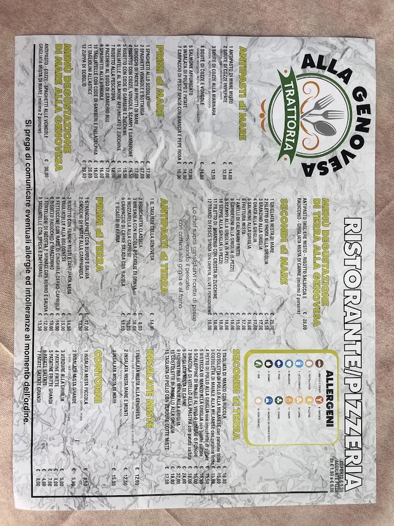Menu_Trattoria Alla Genovesa_Rovereto_image_1