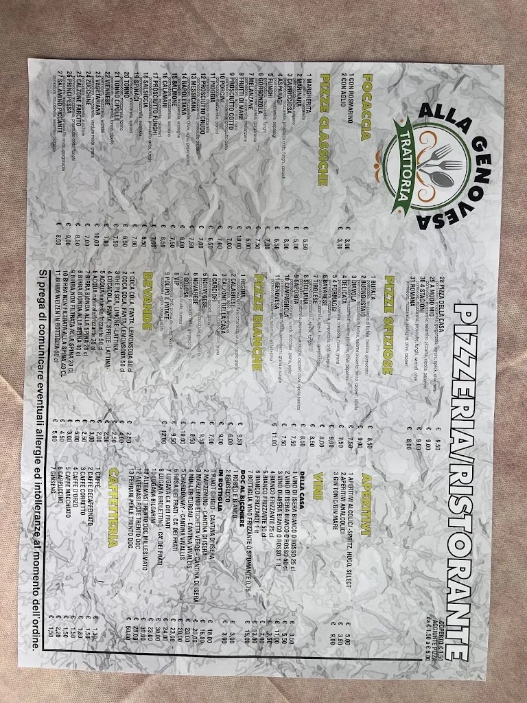 Menu_Trattoria Alla Genovesa_Rovereto_image_2