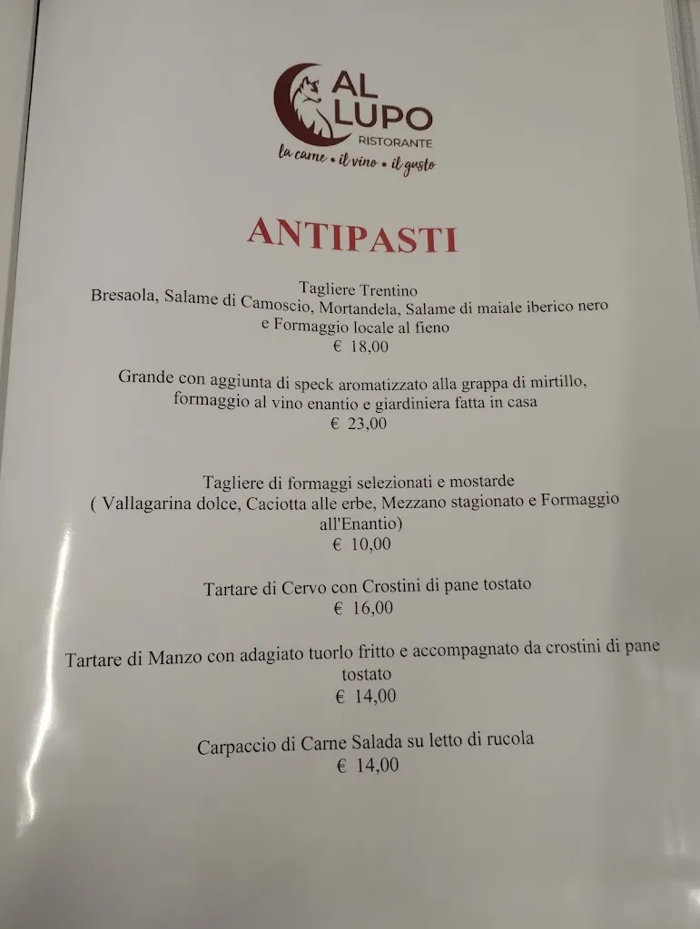 Menu_Ristorante Al Lupo_Rovereto_image_4
