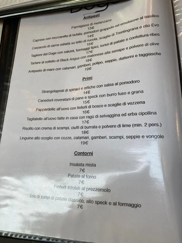 Menu_il Doge_Rovereto_image_1