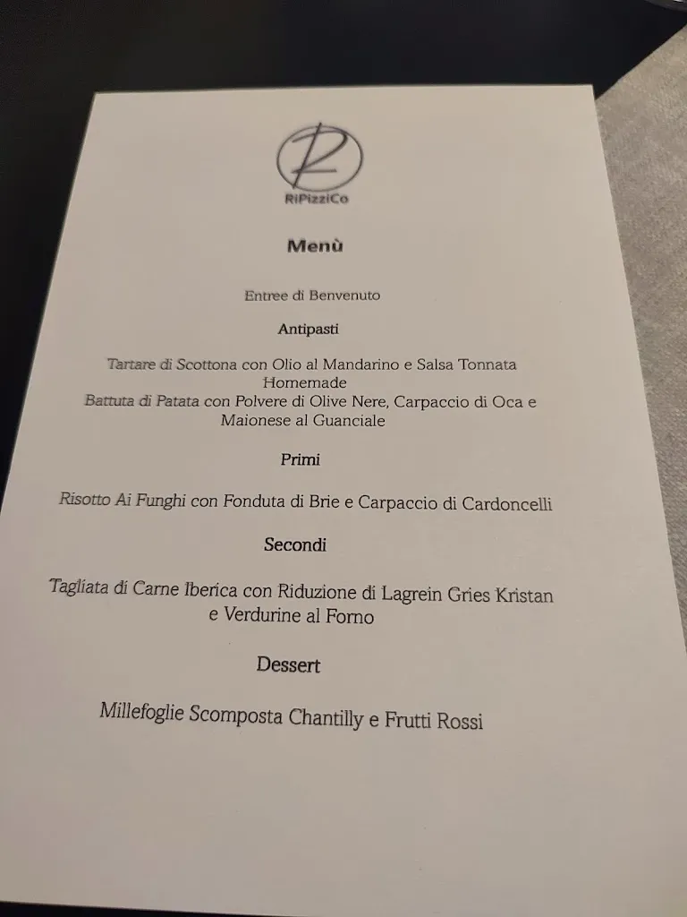 Menu_Ristorante RiPizziCo_Rovereto_image_1