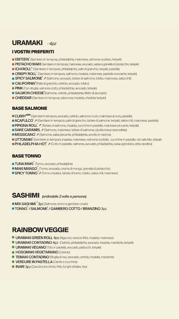 Menu_Rainbow Sushi 2.0 Rovereto_Rovereto_image_4