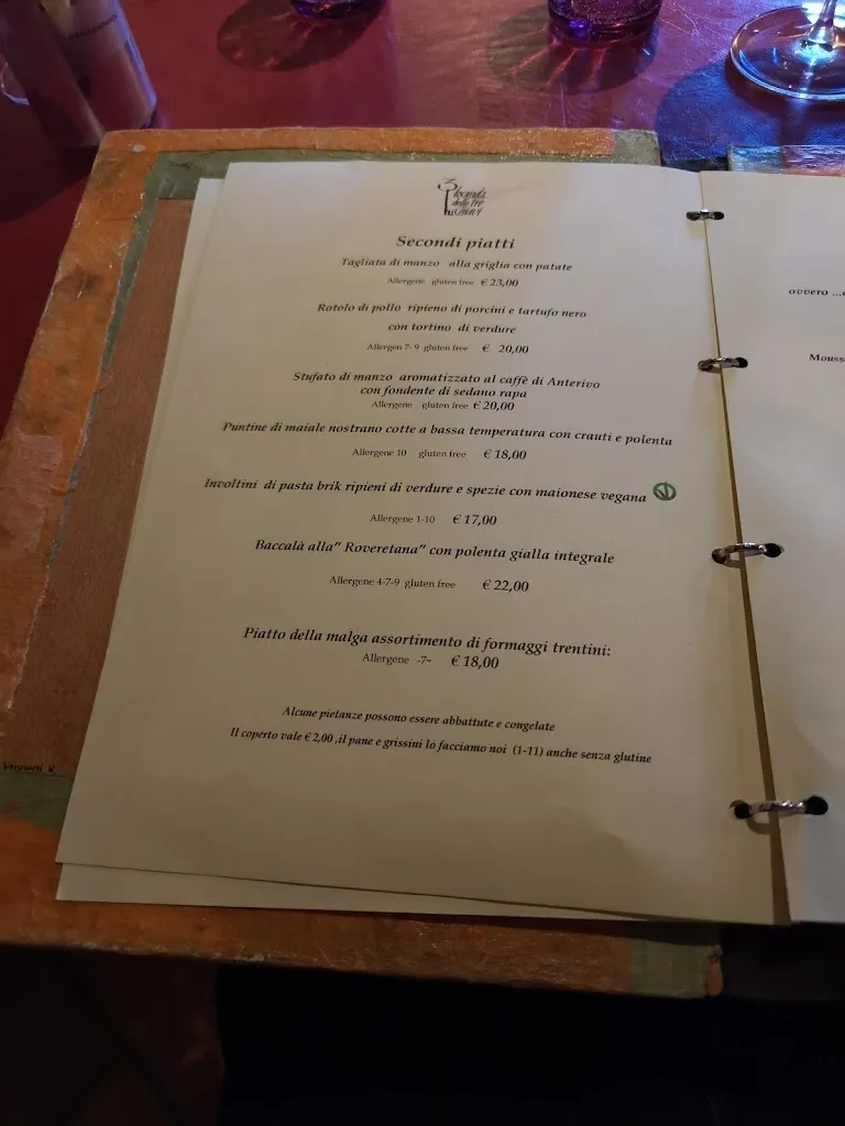 Menu_Locanda Delle Tre Chiavi_Rovereto_image_4