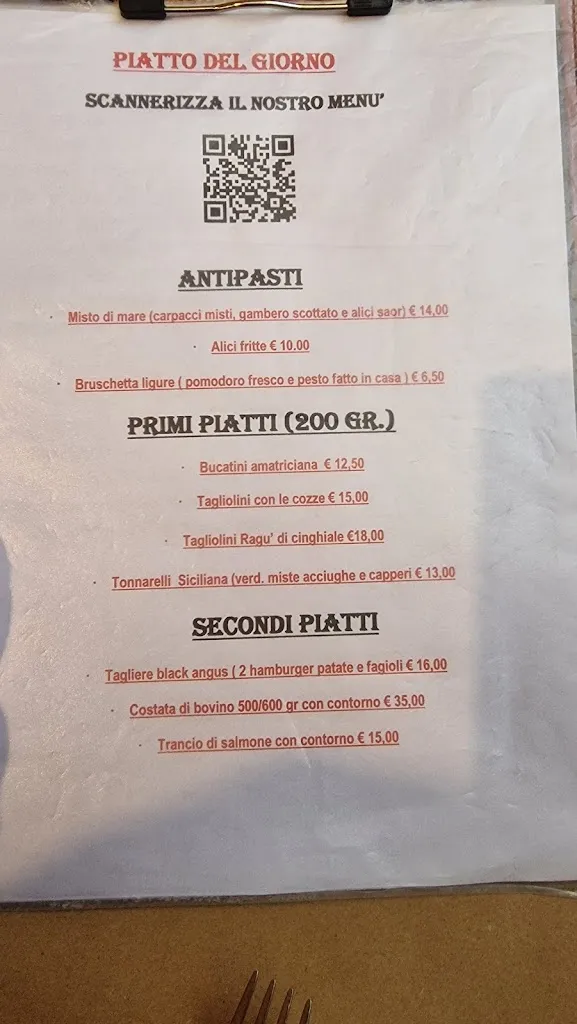 Menu_Pub La Pinta - Pub e Spaghetteria_San Bartolomeo_image_1